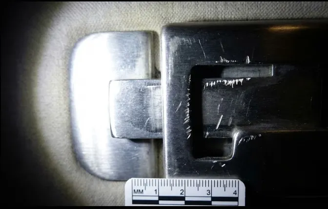 The latch of the Cabin C door